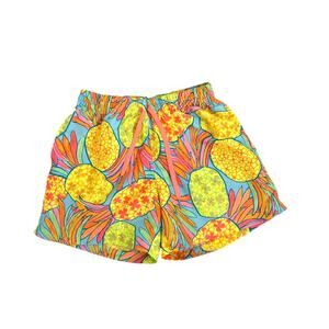 Chubbies Swim Trunks Neon Printed Mesh Lined Bathing Suit Size Men's Small